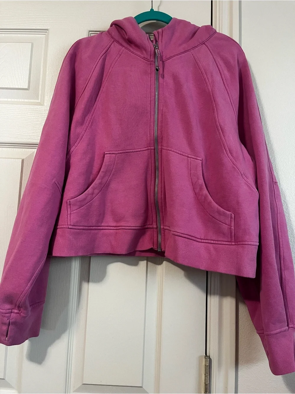 Lululemon Scuba Oversized Cropped Half Zip Hoodie Women’s Size XL/XXL